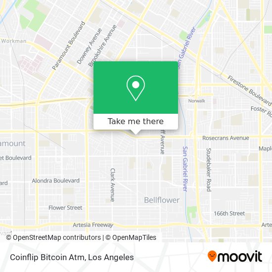 Mapa de Coinflip Bitcoin Atm