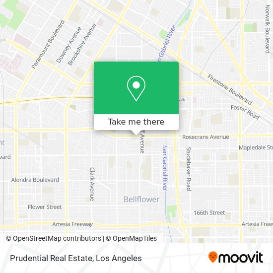 Prudential Real Estate map