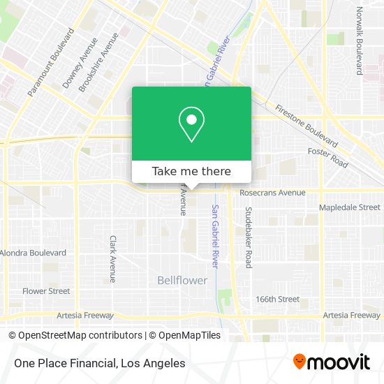 One Place Financial map