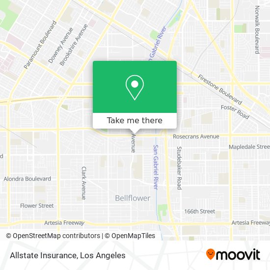 Allstate Insurance map