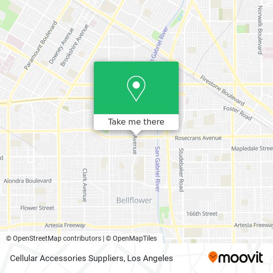 Cellular Accessories Suppliers map