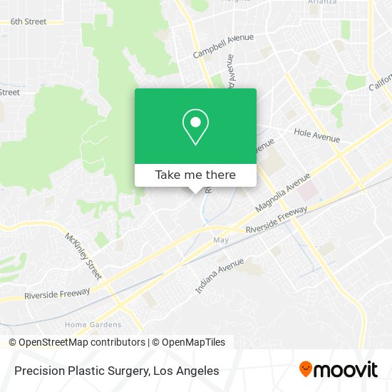 Mapa de Precision Plastic Surgery