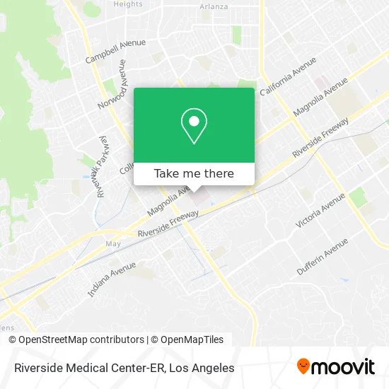 Riverside Medical Center-ER map