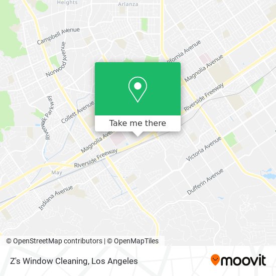 Mapa de Z's Window Cleaning