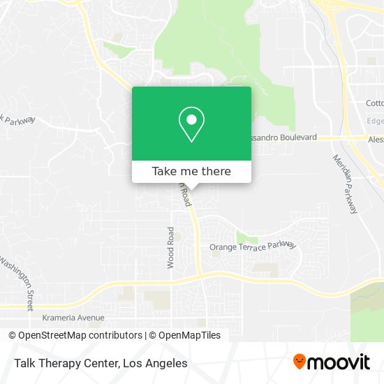 Talk Therapy Center map