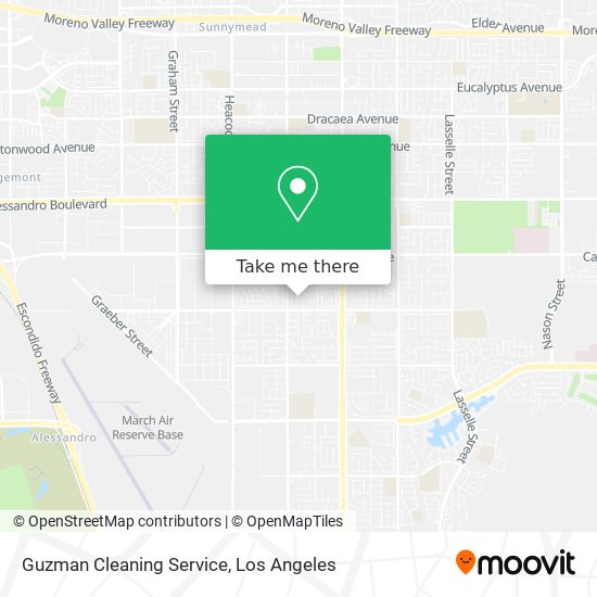 Mapa de Guzman Cleaning Service