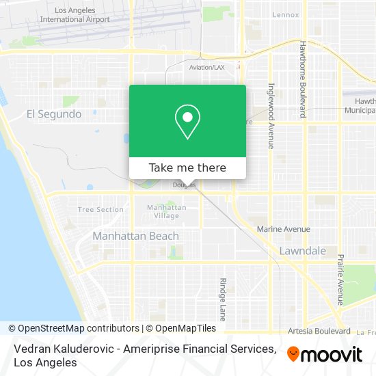 Vedran Kaluderovic - Ameriprise Financial Services map