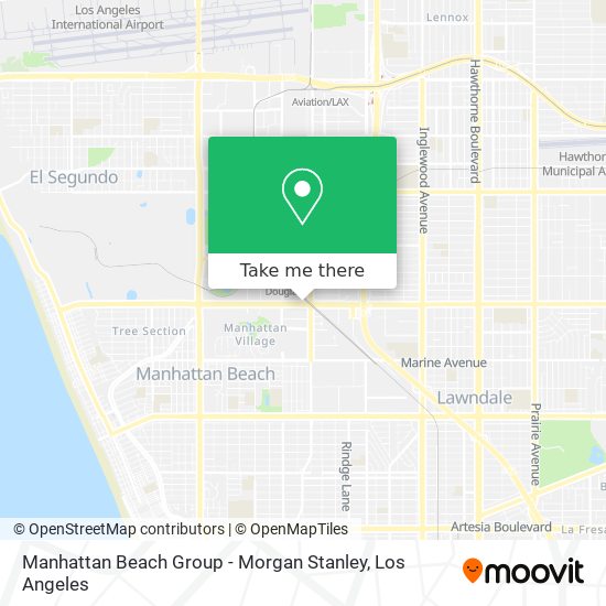 Mapa de Manhattan Beach Group - Morgan Stanley