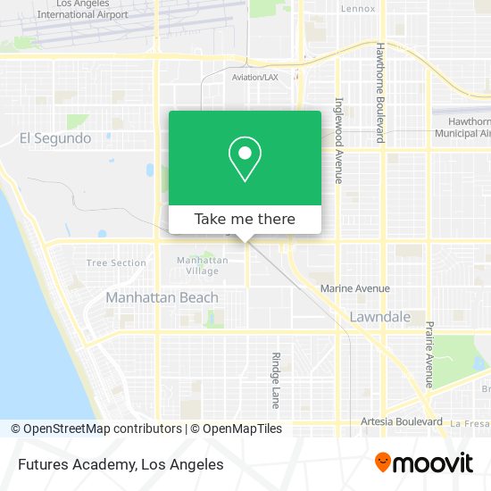 Futures Academy map