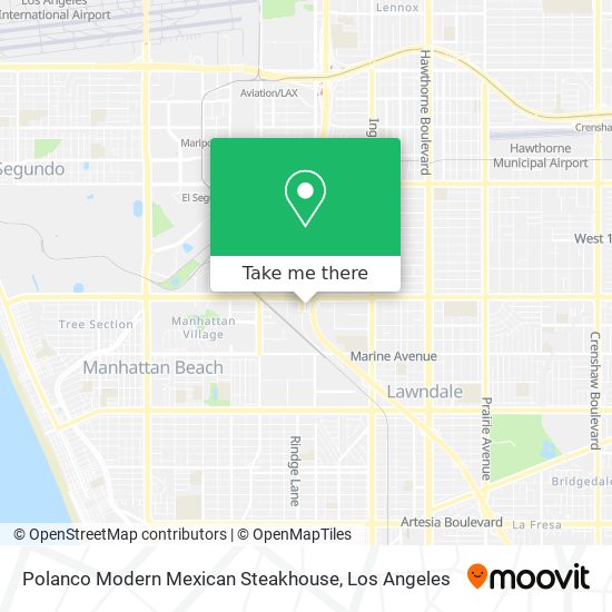 Polanco Modern Mexican Steakhouse map