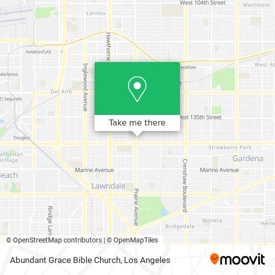 Abundant Grace Bible Church map