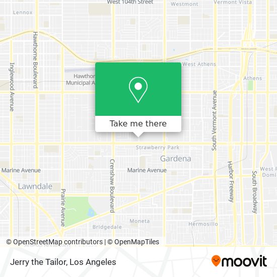 Jerry the Tailor map