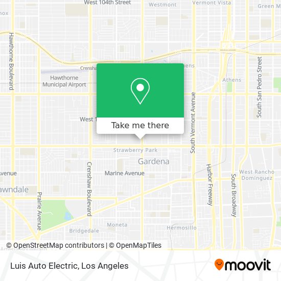 Mapa de Luis Auto Electric