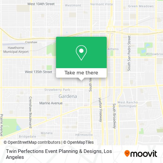 Mapa de Twin Perfections Event Planning & Designs