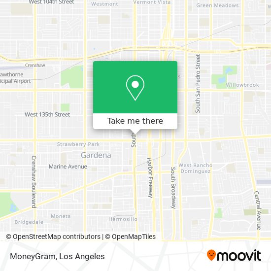 MoneyGram map