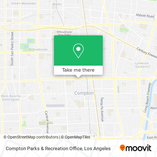 Mapa de Compton Parks & Recreation Office