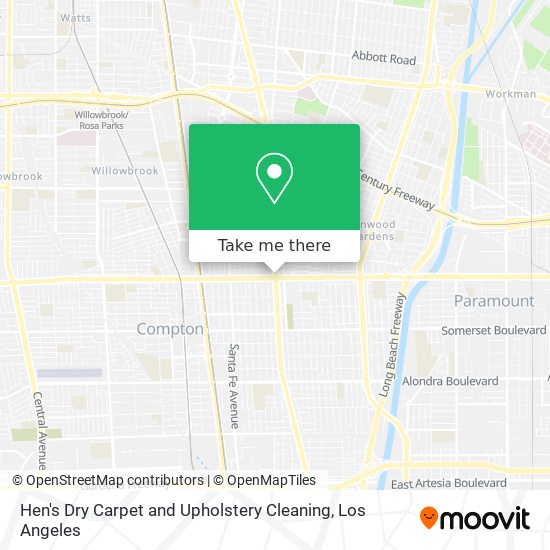 Mapa de Hen's Dry Carpet and Upholstery Cleaning