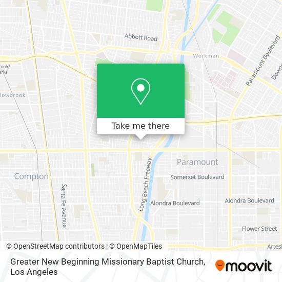 Greater New Beginning Missionary Baptist Church map