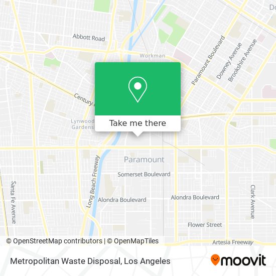 Mapa de Metropolitan Waste Disposal