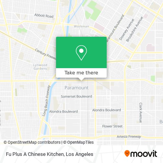 Fu Plus A Chinese Kitchen map