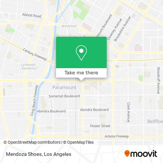 Mendoza Shoes map