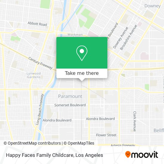 Happy Faces Family Childcare map