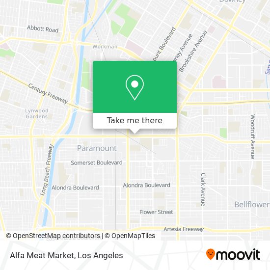 Alfa Meat Market map