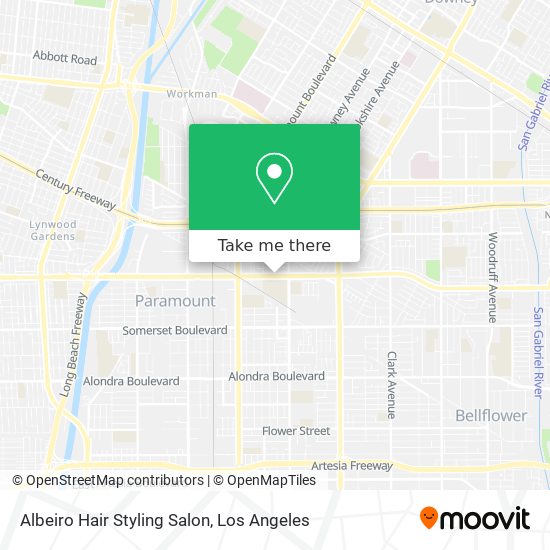 Albeiro Hair Styling Salon map