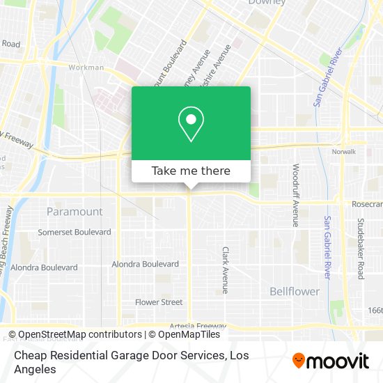 Mapa de Cheap Residential Garage Door Services