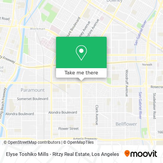 Mapa de Elyse Toshiko Mills - Ritzy Real Estate