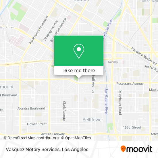 Vasquez Notary Services map