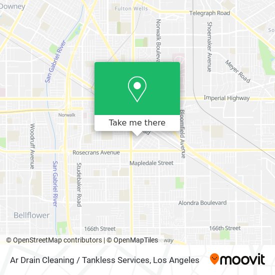 Mapa de Ar Drain Cleaning / Tankless Services