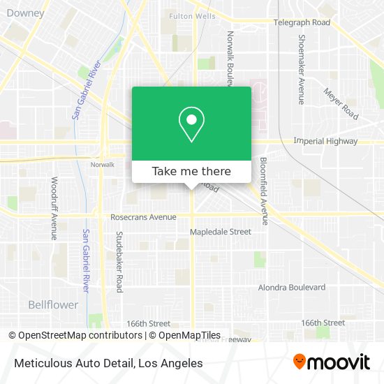 Meticulous Auto Detail map