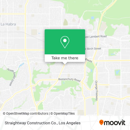 Straightway Construction Co. map