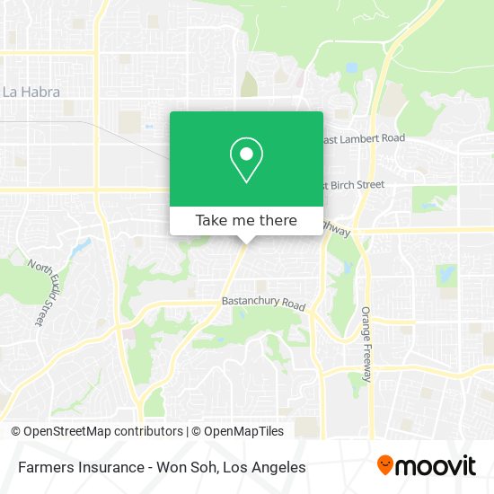 Farmers Insurance - Won Soh map