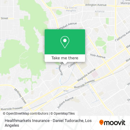 Mapa de Healthmarkets Insurance - Daniel Tudorache