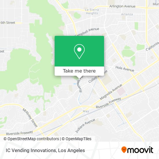 IC Vending Innovations map