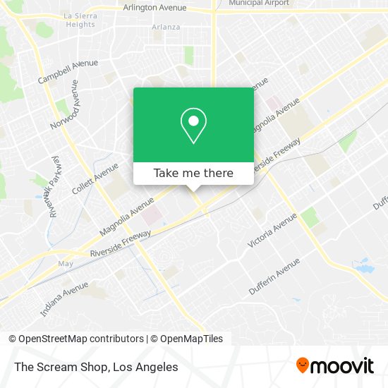 The Scream Shop map