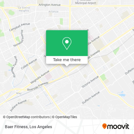 Baer Fitness map