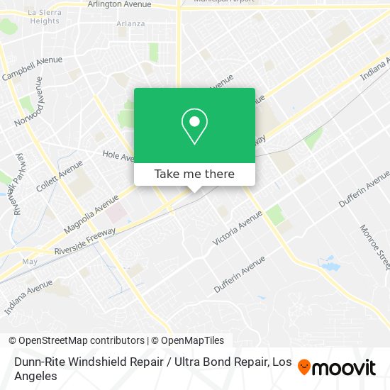 Dunn-Rite Windshield Repair / Ultra Bond Repair map