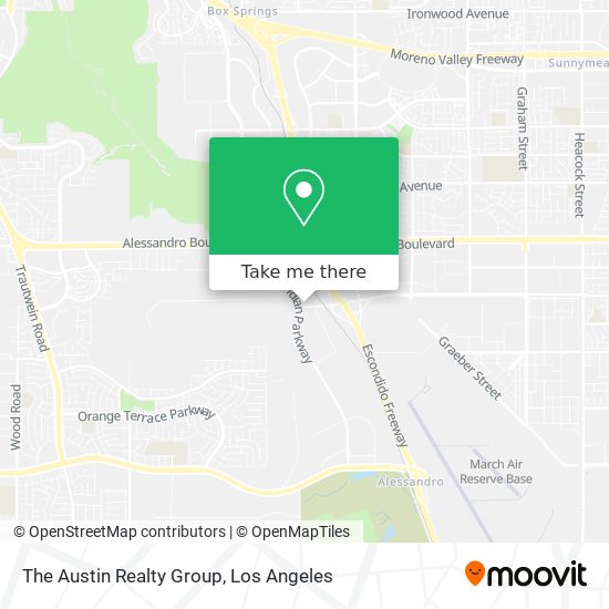 The Austin Realty Group map