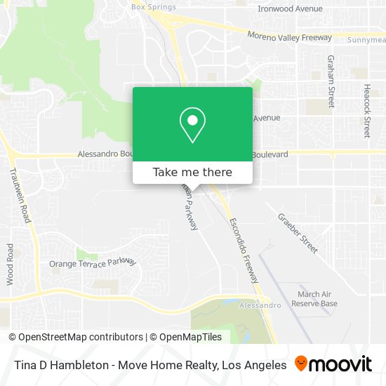 Tina D Hambleton - Move Home Realty map