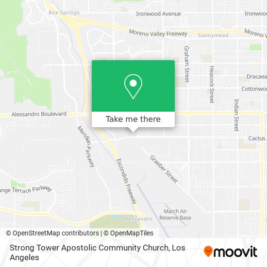 Strong Tower Apostolic Community Church map