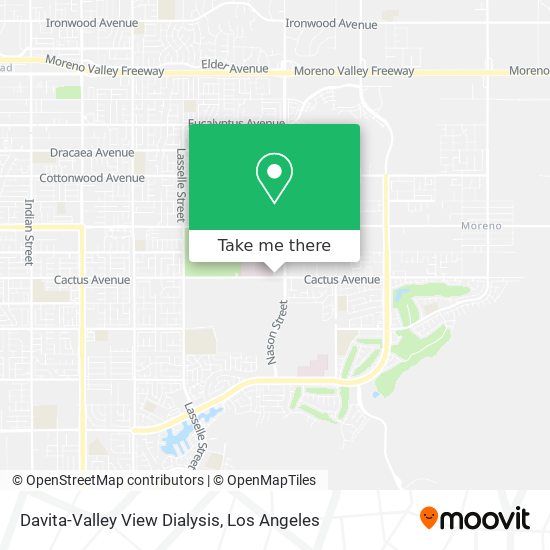 Davita-Valley View Dialysis map