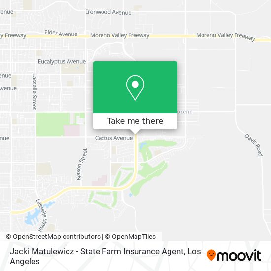 Mapa de Jacki Matulewicz - State Farm Insurance Agent