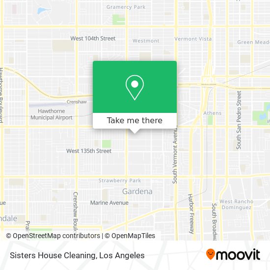 Sisters House Cleaning map