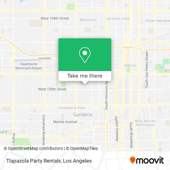 Tlapazola Party Rentals map