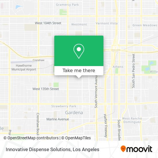 Innovative Dispense Solutions map