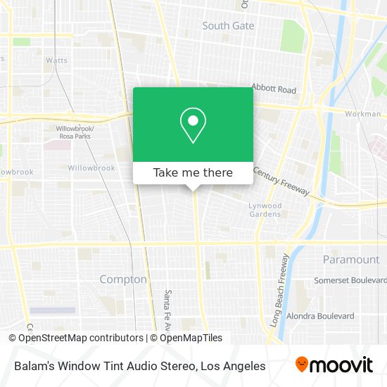 Balam's Window Tint Audio Stereo map