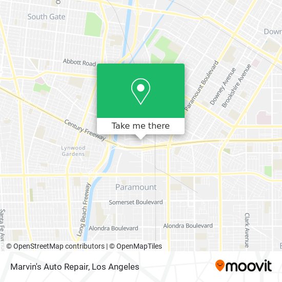 Mapa de Marvin's Auto Repair